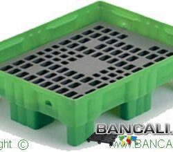 Vasca di Contenimento Pallet Litri 75 con Griglia
