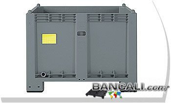 CargoPallet BOX 80x120 h.85  ATOSSICO con SPORTELLO